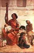 Raja Ravi Varma Gypsies Spain oil painting artist